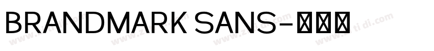 BRANDMARK SANS字体转换